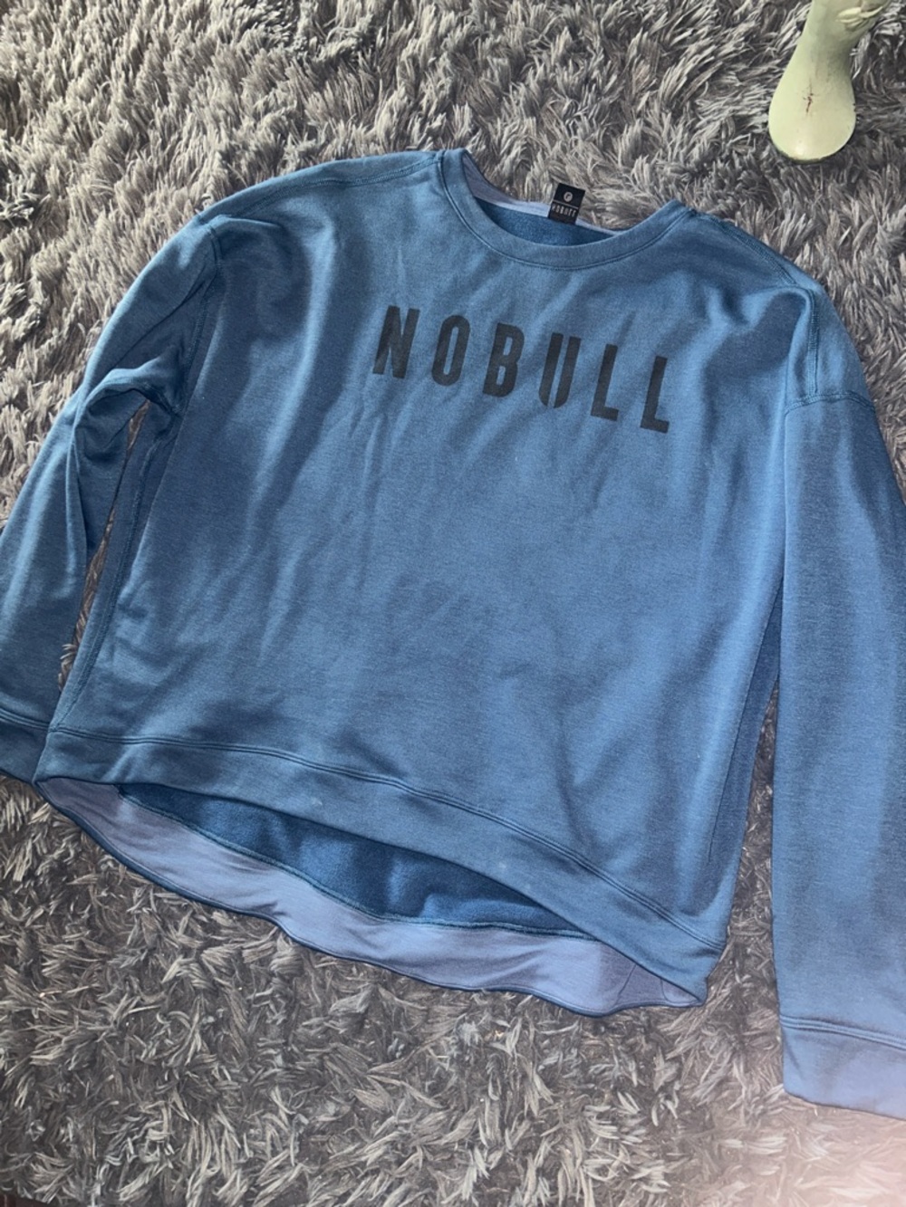 NOBULL Women's Crewneck Sweatshirt in Slate Blue